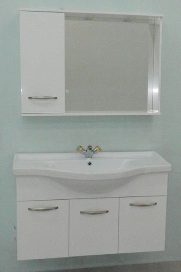 Piccadilly Bathroom Mirror with Lamp Socket Bronze
