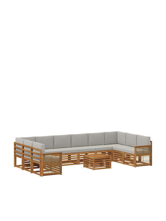 vidaXL Garten- und Outdoor-Möbelsets Typsatz Wo...