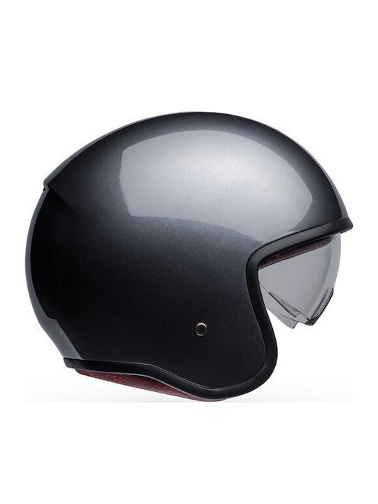 Bell TX-501 Starship Grey Motorcycle Helmet Jet...