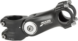Zoom 25.4 Mm Verstellbarer Fahrradlenkerstamm Matt Schwarz Zoom 25.4 Mm Verstellbarer Fahrradlenkerstamm Matt Schwarz