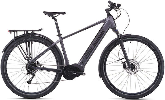 Crussis Crussis E-gordo 7.11 28" 2026 Bicicletă Electrică Trekking Gri