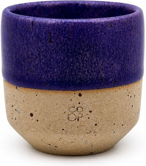 Coop Cană Ceramică Violet 180ml