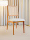 Vitra Καρέκλα Τραπεζαρίας Ξύλινη Λευκό 50x50x52εκ.