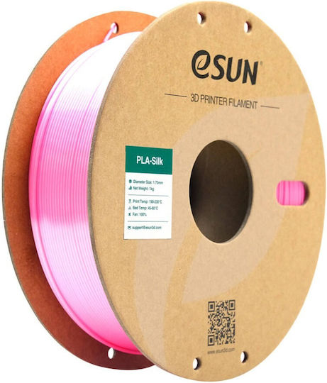 Esun Silk PLA 3D Принтер Филамент 1.75mm 1kg Розов