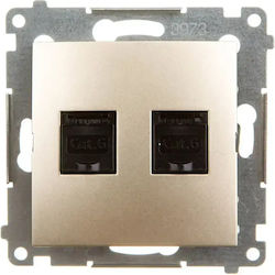 Kontakt-simon Computer Socket Simon54 Double 2x...