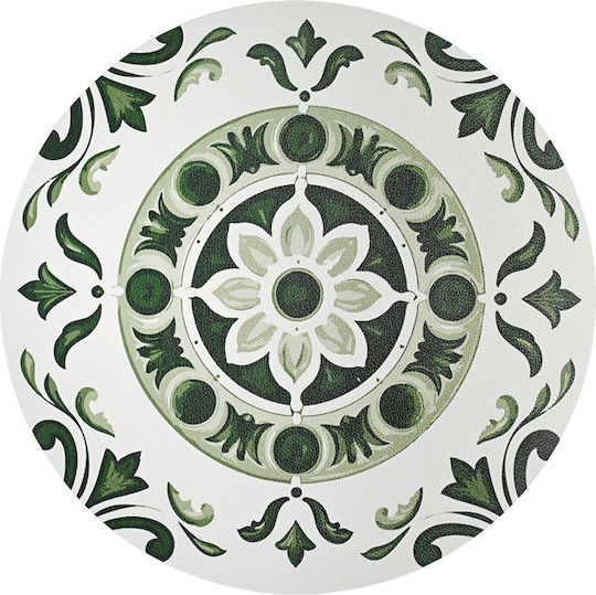 Estia Heritage Round Green Placemats 38cm