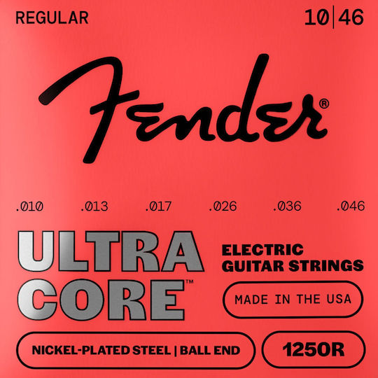 Fender Набор Стоманени Струни 10 - 46 За Електрическа Китара