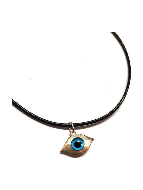 Amalfi Accessories Halskette Auge aus Silber