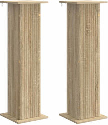 vidaXL Wooden Brown Plant Stands 30.5x30x100.5 ...