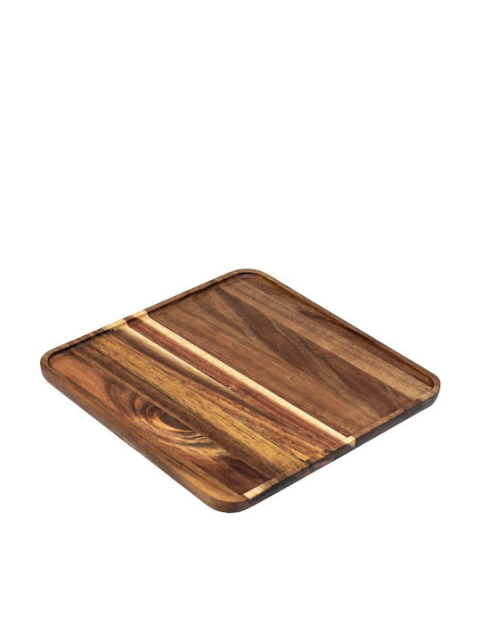 Placă Deșert Rectangulară Din Lemn 27x27cm pl603.004