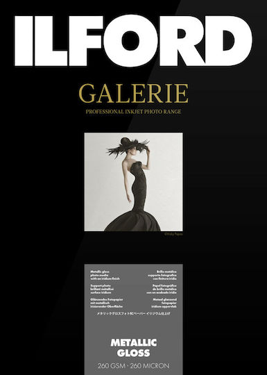 Ilford Galerie Hârtie Foto Metallic Gloss 260g A4 25 Foi