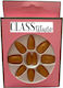 Set 12 Mattes Gold Selbstklebende Künstliche Nägel
