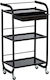 Metal Student Desk Glass Shelves 3-pk-0030