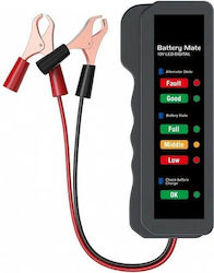 Motor10 Mini Led Tester Car Motorcycle Battery Alternator 12v Power Supply Gray