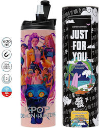 Koupakoupa Kpop Demon Hunters Huntrix 600ml Ροζ