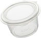 Pet Κύπελλα Διάφανα Ενσωματωμένο Καπάκι 2oz 50τμχ Intertan Qa139pet 00055205