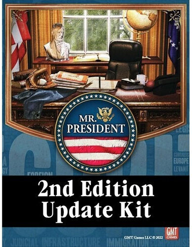 Επέκταση Παιχνιδιού Mr. President 2nd. Edition Update Kit για 1 Παίκτη 14+ Ετών GMT Games