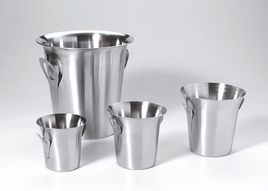 e-exoplismos Παγοδοχείο Inox με Διάμετρο 9.5cm Κουβαδακι