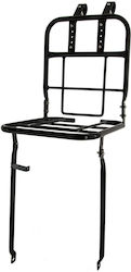 Saks Black Steel Bicycle Rack