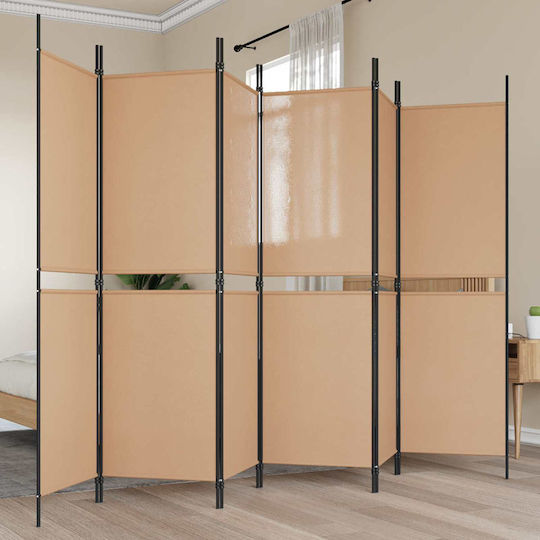 vidaXL Raumteiler Stoff 300x180cm