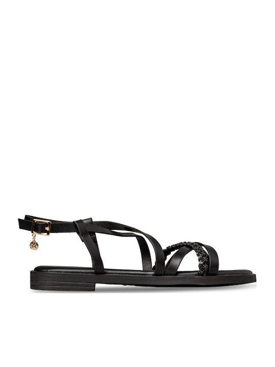 Envie Shoes Flache Sandalen Für Damen Schwarz