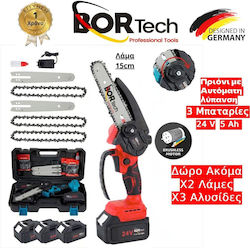 Bortech CCS603-Rot Akku-Kettensäge 24V 3x5Ah Bortech CCS603-Rot Akku-Kettensäge 24V 3x5Ah