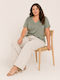 Women's Green T-shirt