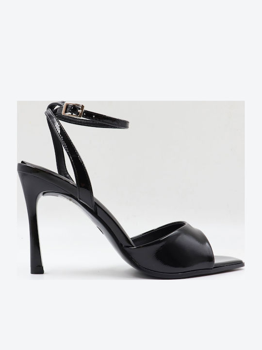 Sweetshoes Damen Sandalen Schwarze