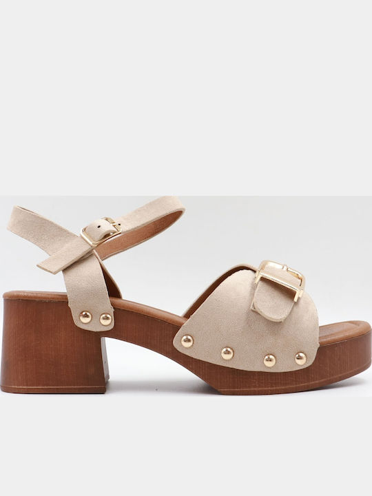 Sweetshoes Πέδιλα Μπεζ
