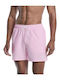 Men's Swim Shorts Pink Striped