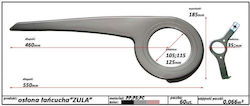 28" Silver Chain Guard Zula Bicycle 115mm