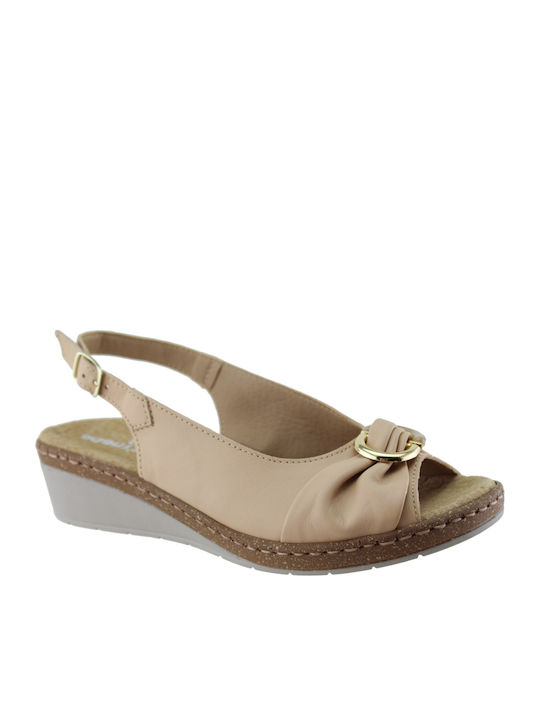 Adam's Shoes Flex Women's Platforms Beige