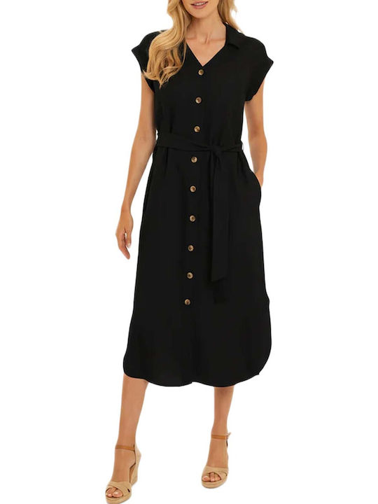 Pomodoro Dress All Day Black