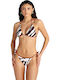 Bikini Τριγωνάκι B Cup Animal Print Καφέ