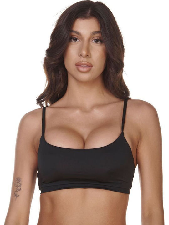 Blu4u Bikini Top B Cup Black