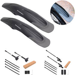 Set Fahrrad-Schutzbleche Zoyosports MTB Schutzbleche Komplett Vorder- und Hinterrad 26-29 Zoll