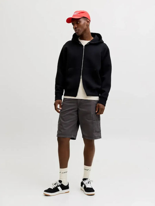 Jack & Jones Men's Cargo Shorts Gray