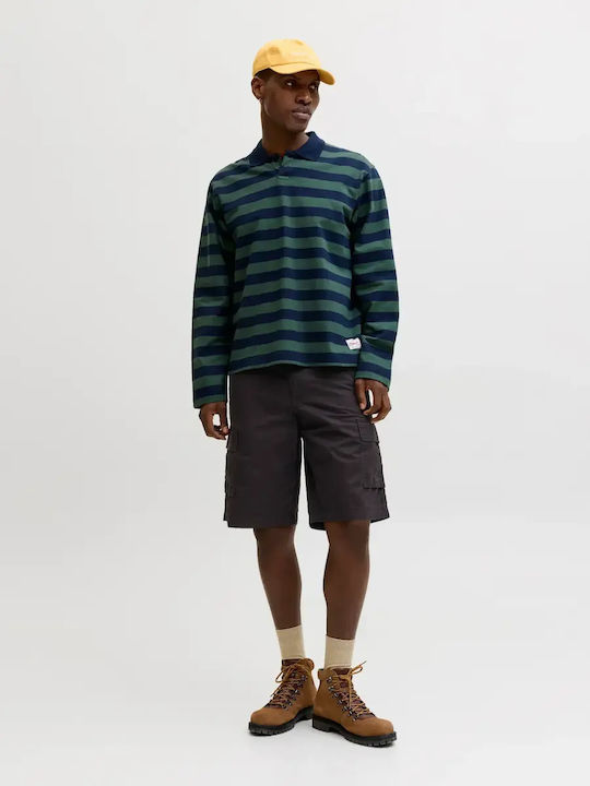 Men's Cargo Bermuda Black