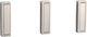 BGL Metallic Silver Hangers with Screw 3 Pieces