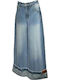Damen Baumwollhose Blau