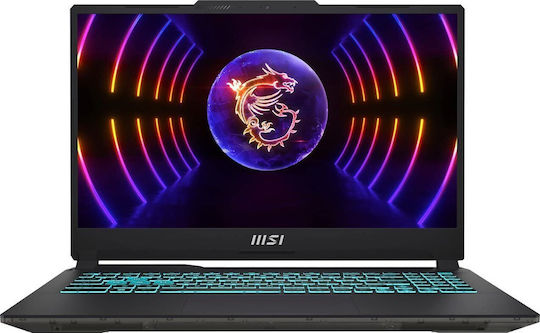 MSI Cyborg 15 A13VE 15.6" Full HD 144Hz (i5-13420H/16GB/512GB SSD/GeForce RTX 4050/Без операционна система) (Международен английски език клавиатура)