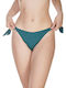 Bikini Slip Πετρόλ