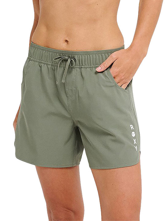 Roxy Wave Bikini Shorts Χακί