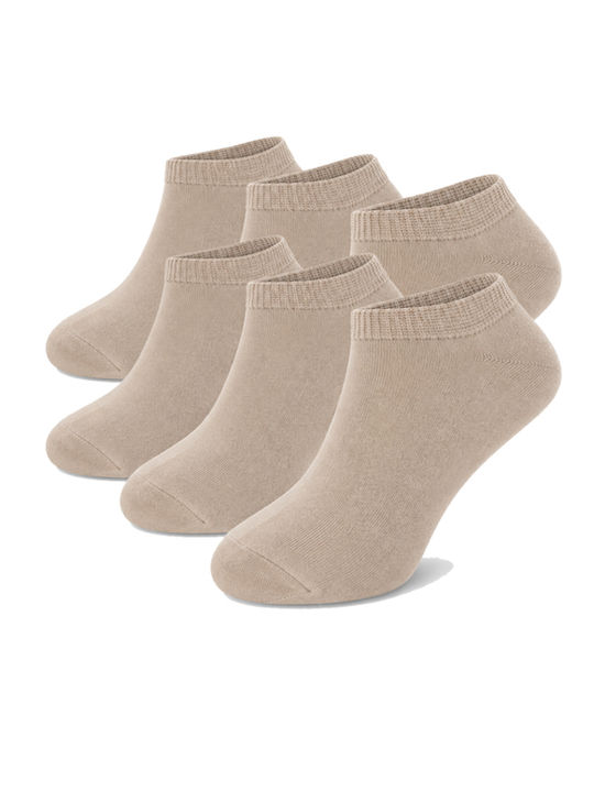 Join Women’s Monochrome Beige Socks 3Pack