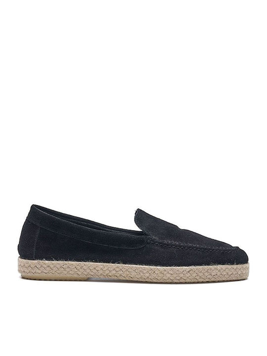 Fabric Men's Espadrilles in Black Colour