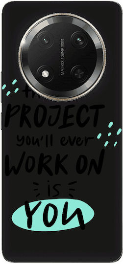 Honor Magic 7 Lite Best Project Black Silicone Tpu Case