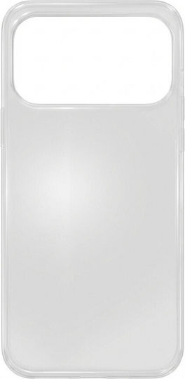 Pedea Silikon Umschlag Rückseite Transparent Für iPhone 17 Pro Max