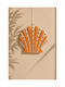 Kaemingk Hanging Wooden Wall Decor 20x2.5x15cm