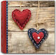 Άλμπουμ Φωτογραφιών Hearts Valentine C 32x32 Εκ 40 Σελίδες Χαρτόνι & Ριζόχαρτο Αγίου Βαλεντίνου