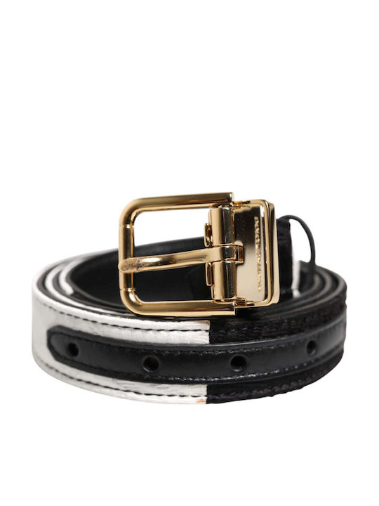 Dolce & Gabbana Men's Belt Leather Black